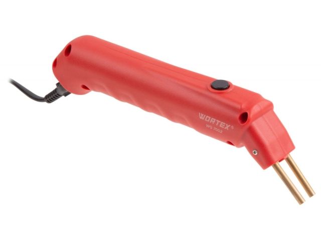 Пистолет для пайки пластика WORTEX WG 7002 в чем. 70 Вт, 402 С, 260 г, (70 Вт, 402 С, 260 г, ремонт всех видов пластика)