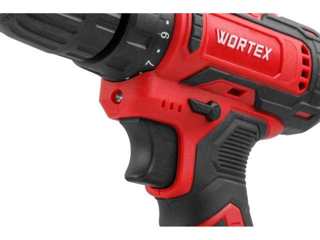 Аккум. дрель-шуруповерт WORTEX BD 1220 Li в чем. 12 В, 30 Н*м, 2х1.5 А*ч, БЗП 10 мм (шурупы до 6 мм)