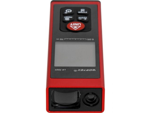 Дальномер лазерный WORTEX LR 7001 в кор., 0,03 – 70, ± 2 мм
