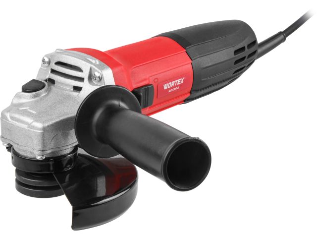 Одноручная углошлифмашина WORTEX AG 1207-6 в кор. 750 Вт, 125 мм, 0-10000 об/мин (рег.об., пылезащита двигателя и подшипника, 5 отрезных кру