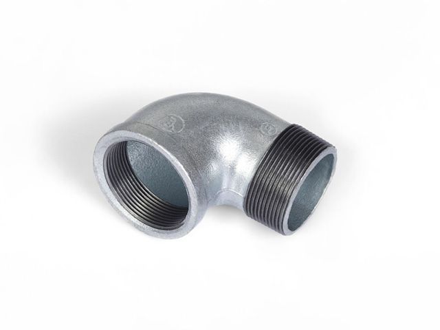 Колено 2" вн.-нар. чугун оцинк., AV Engineering