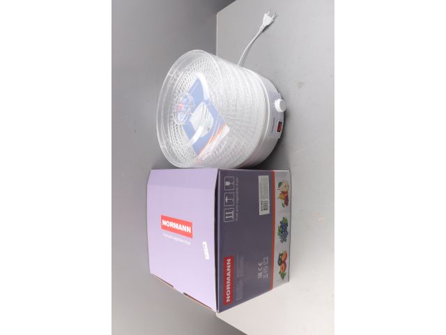 Сушилка для овощей и фруктов AFD-902 NORMANN уцененный (0817233662) (250 Вт; 5 больших лотков; регулировка температуры)