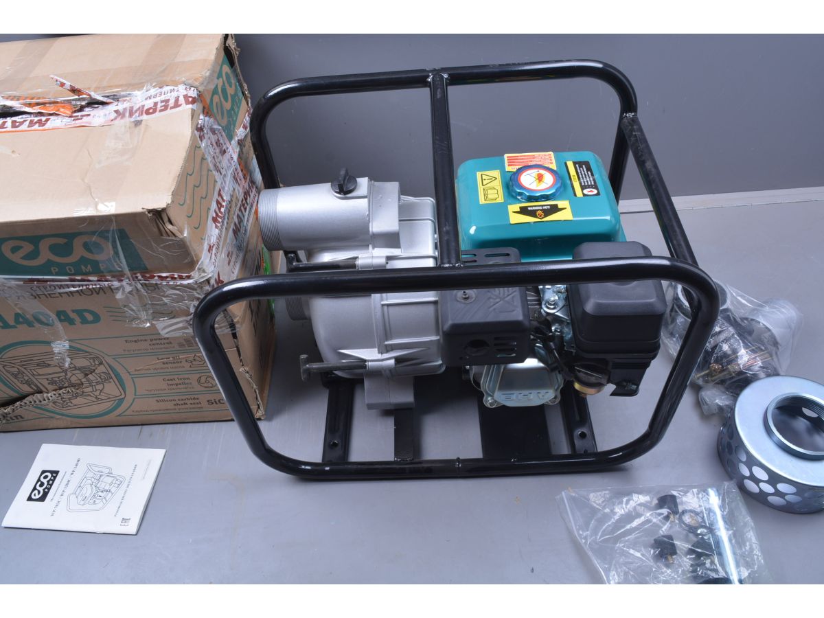 Мотопомпа бензиновая ECO WP-1404D уцененный (0912670092)