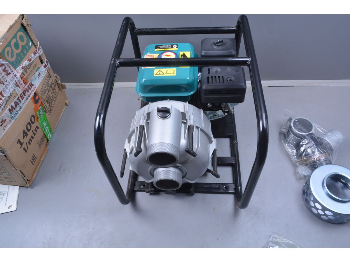 Мотопомпа бензиновая ECO WP-1404D уцененный (0912670092)