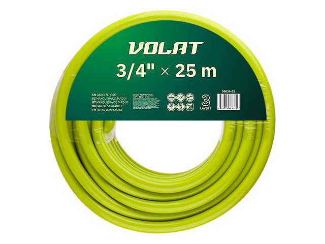 Шланг поливочный 3/4″ 25м ВОЛАТ