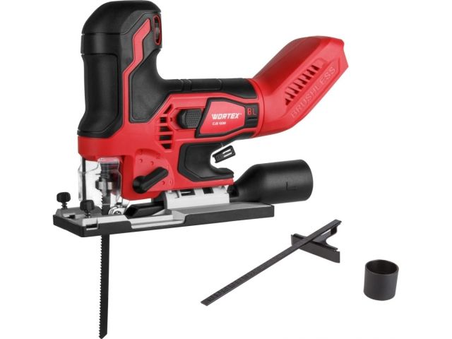 Аккум. лобзик WORTEX CJS 1330 в кор. ALL1 XLT SOLO БЕСЩЁТ, 18В, 800 - 3800 ход/мин, пропил до 135 мм