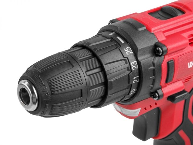 Аккум. дрель-шуруповерт WORTEX LX BD 1215 Li в чем. 12 В, 25 Н*м, 2х1.5 А*ч, БЗП 10 мм (шурупы до 5 мм)