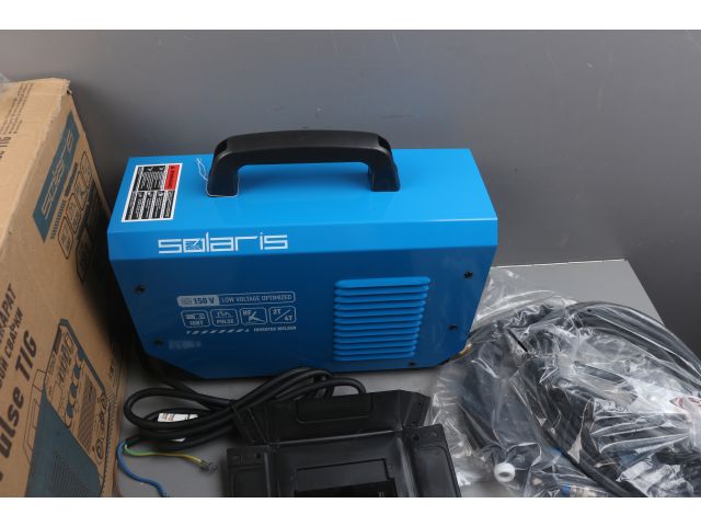 Инверторный аппарат аргонодуговой сварки SOLARIS TIG-200P уцененный (1199704425) (DC TIG; HF; Pulse; MMA; 180 A; 150 В-240 В)