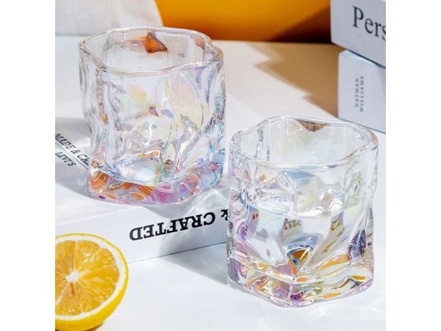 Набор стаканов, 2 шт., 230 мл, серия Ice Rock Opal Glow, PERFECTO LINEA