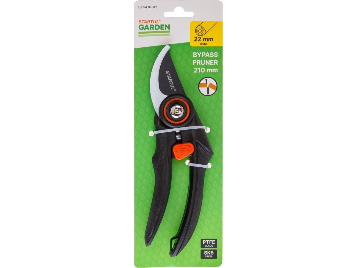 Секатор плоскостной 21см STARTUL GARDEN (ST6410-02)