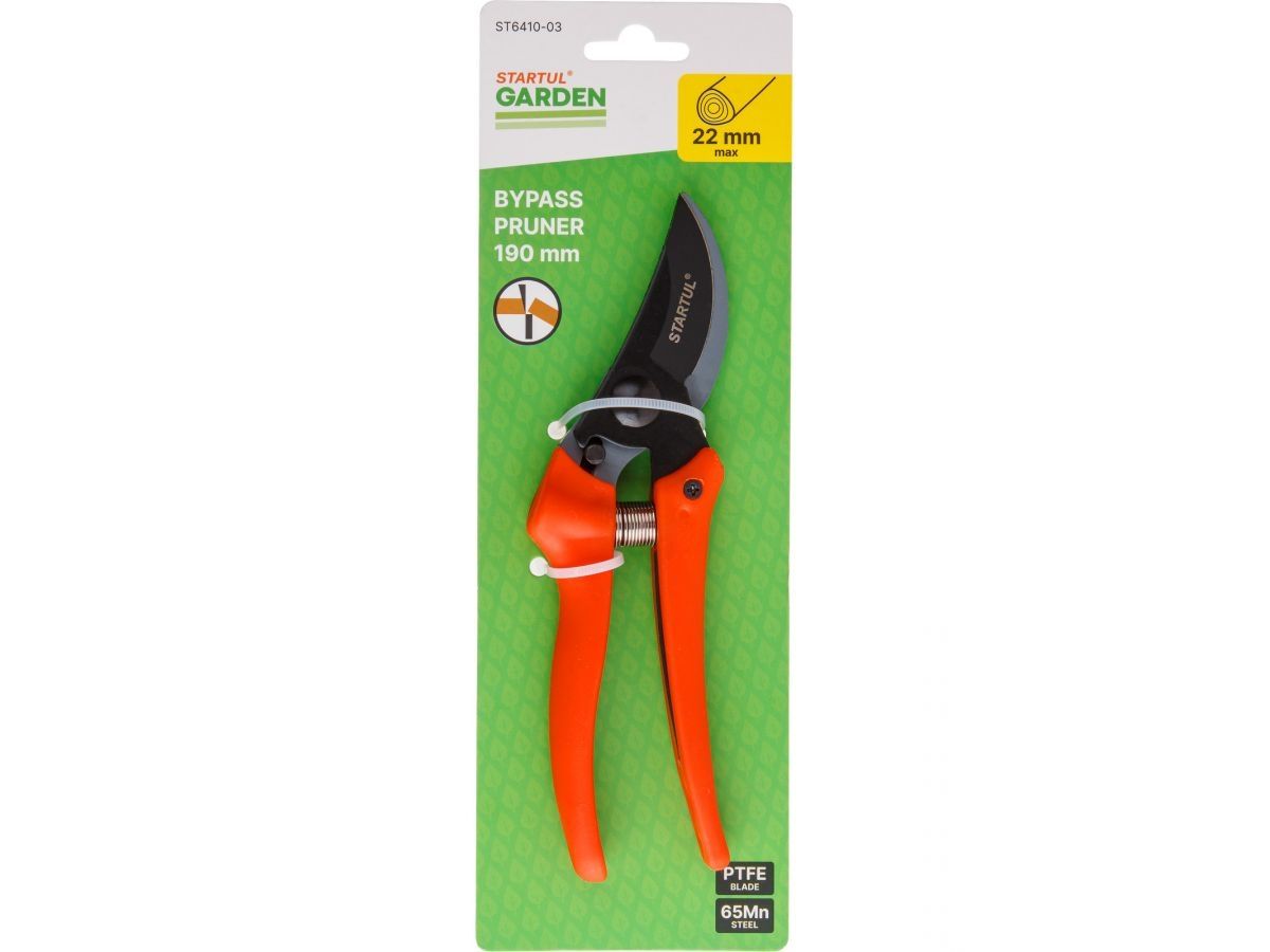 Секатор плоскостной 19см STARTUL GARDEN (ST6410-03)