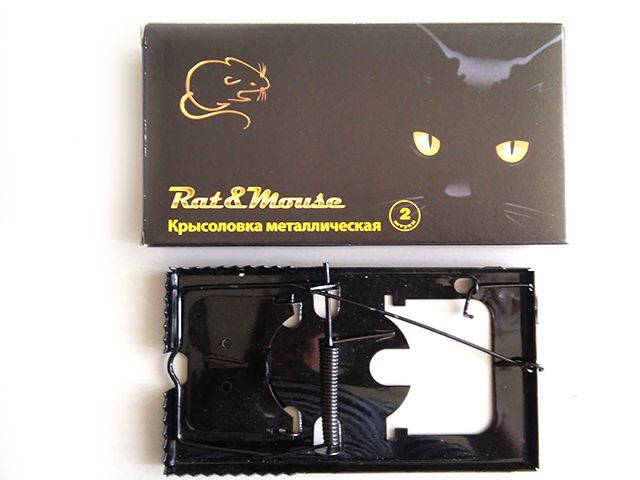 Крысоловка металлическая «Rat&Mouse» (уп. 2 шт.)