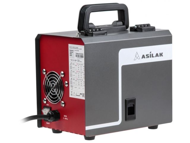 Полуавтомат сварочный ASILAK M2000 (230В; 20-180 А; 80В; FLUX/MMA/TIG LIFT; байонетный разъем; без подкл. газа)
