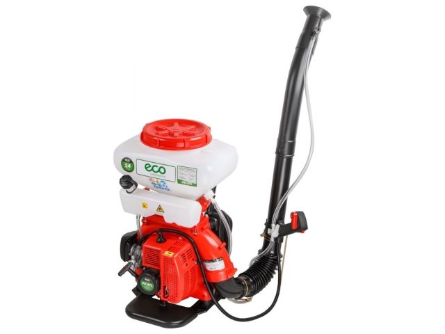 Опрыскиватель ранцевый бензиновый ECO PS-371 (2Т двигатель 2,8л.с.; бак 14 л; произв-сть воздушной смеси 1130м3/ч; расход жидкости до 1,8 л/