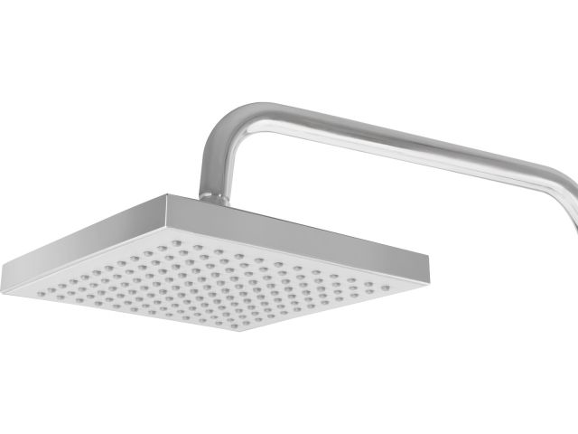Душевая система D35-B, серия 380 ECONOCE (Короткий поворотный L-излив, высота 950-1430 мм, лейка и шланг в комплекте)