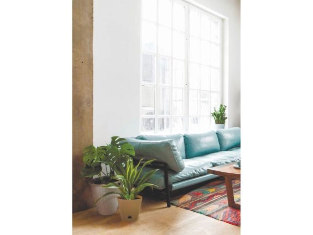 Горшок для цветов с прикорневым поливом, 2,5 л., Amsterdam, молочный шоколад, InGreen