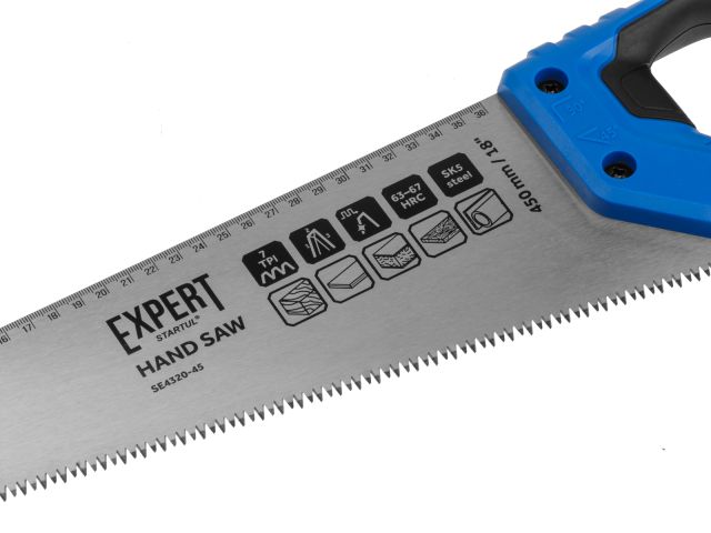Ножовка по дер. 450мм 7 TPI EXPERT STARTUL (SE4320-45)