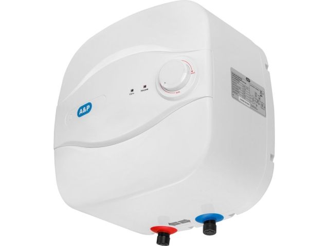 Водонагреватель накопительный 310-15A, A&P (15 л, 1,5 кВт, 37 мин до 75 °С, нижнее подключение)