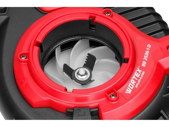 Аккум. воздуходувка WORTEX BB 2536-1 D в кор. ALL1 XLT SOLO (36 В (2х18 В), макс.объем возд. потока 550 м куб/ч, функция пылесоса с мульчиро