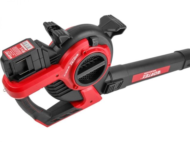 Аккум. воздуходувка WORTEX BB 2536-1 D в кор. ALL1 XLT SOLO (36 В (2х18 В), макс.объем возд. потока 550 м куб/ч, функция пылесоса с мульчиро