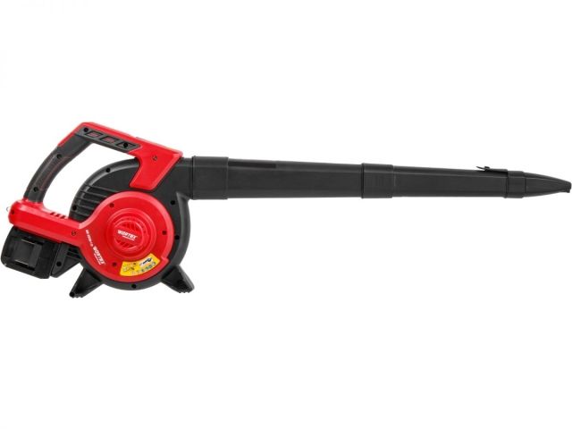 Аккум. воздуходувка WORTEX BB 2536-1 D в кор. ALL1 XLT SOLO (36 В (2х18 В), макс.объем возд. потока 550 м куб/ч, функция пылесоса с мульчиро