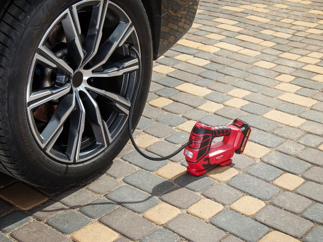 Аккум. компрессор WORTEX CTI 1811 в кор. ALL1 XLT SET 18 В, 11 бар, 12 л/мин, 1х2 А*ч, зу (18В/ 160 PSI / 11 бар / 1100 кПа, цифровой маноме