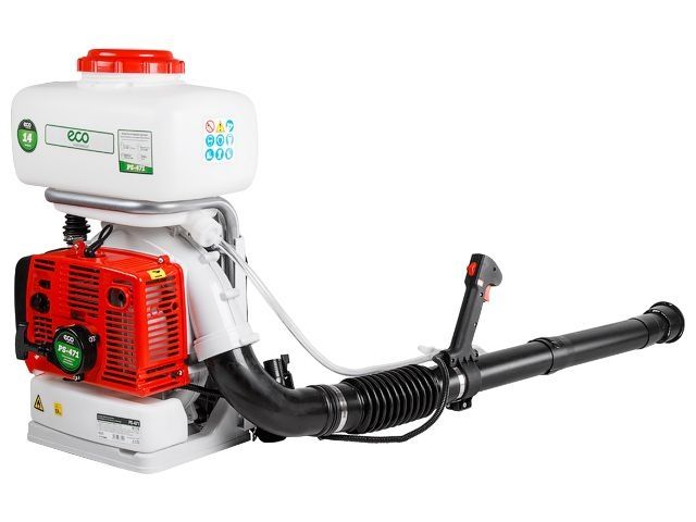 Опрыскиватель ранцевый бензиновый ECO PS-471 (2Т двигатель 3,5л.с.; бак 14 л; произв-сть воздушной смеси 1260м3/ч; расход жидкости до 3,0 л/