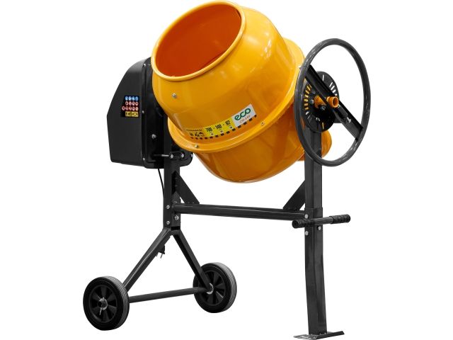 Бетоносмеситель ECO CM-140 (объём 140/92 л, 700 Вт, 230 В, вес 43 кг)