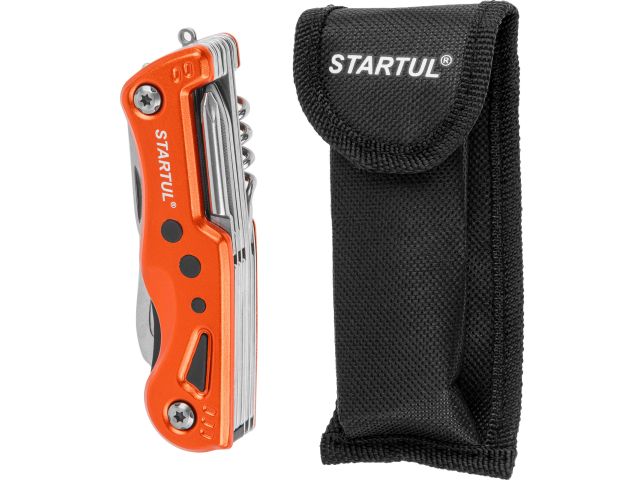 Нож многофункц.12 функций STARTUL PROFI (ST9501-12) (светодиодный фонарик)