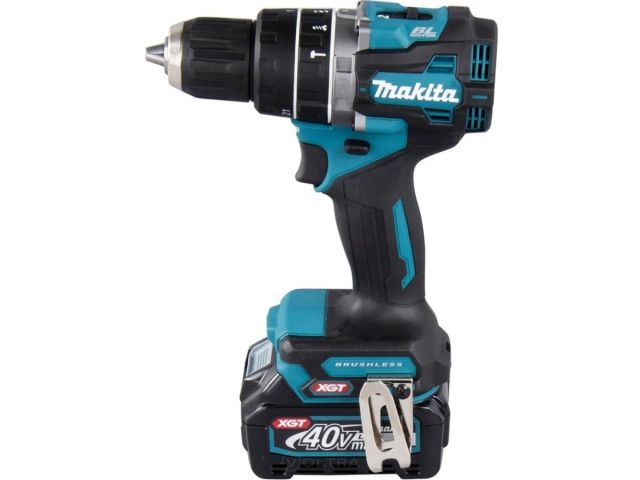 Аккум. ударная дрель-шуруповерт MAKITA XGT  HP002GD201 в кейсе (ОТГРУЗКА ТОЛЬКО ПО ЭТН/ЭТТН | 40.0 В, 2 акк., 2.5 А/ч Li-Ion, 2 скор., 65 Нм