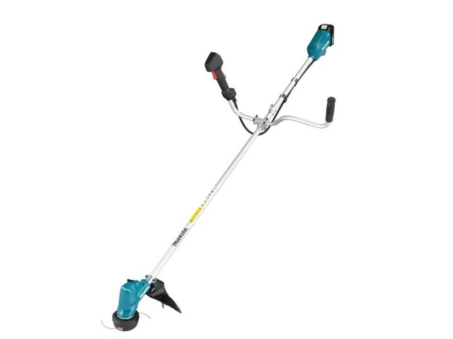 Триммер аккум. MAKITA LXT DUR 190 URT3 (18.0 В, 2 аккум  5.0 А/ч, Li-Ion, зар., с головкой, плавный пуск, вес 3.4 кг)