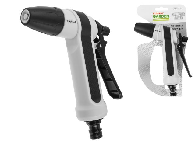 Пистолет-распылитель рег. STARTUL GARDEN (ST6017-02) (SILVER LINE)