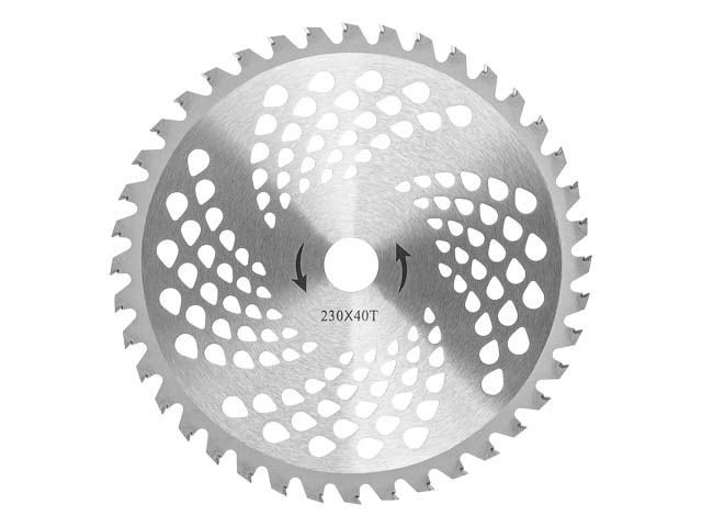 Нож для мотокос и триммеров 40 зубов 230х1.7х25.4 мм WORTEX