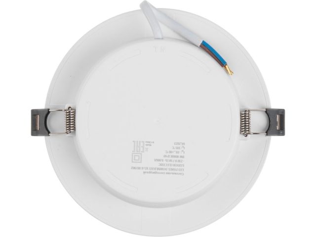 Светильник светодиодный встраиваемый круг 9 Вт 4000К, IP44 RS-R LEIDEN ELECTRIC (ф 145 мм)