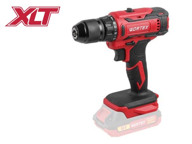 Аккум. дрель-шуруповерт WORTEX BD 1820-1 Li в кор. ALL1 XLT SOLO 18 В, 30 Н*м, БЗП(мет.) 13 мм (шурупы до 8 мм)
