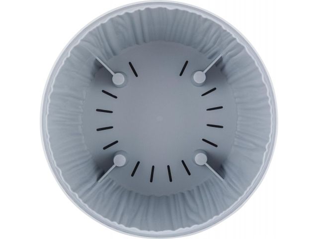 Горшок для цветов с прикорневым поливом, 1,8 л., Barcelona, утренний туман, InGreen