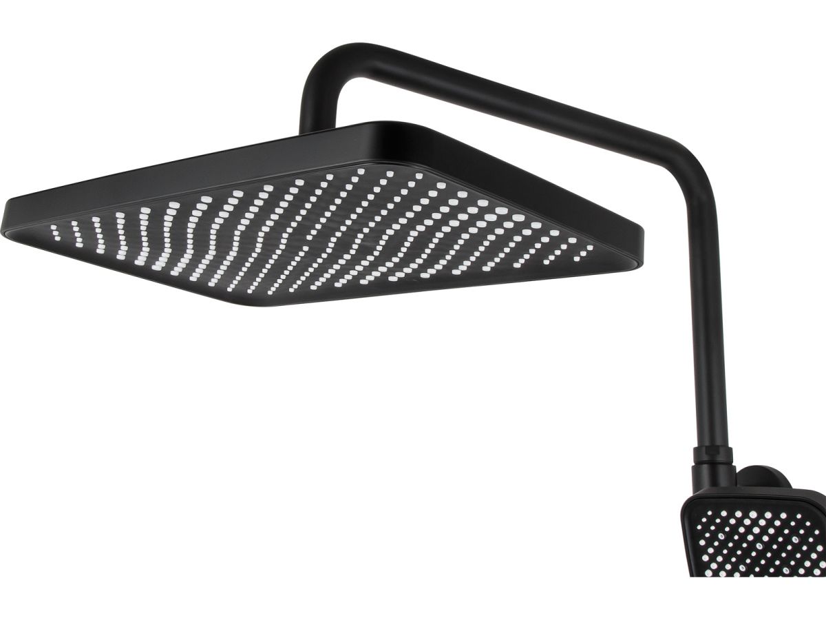 Душевая система (Lt) D35, серия Lily черный, a-five