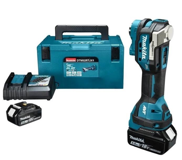 Аккум. многофункциональный инструмент (реноватор) MAKITA LXT DTM 52 RTJX1 MAKPAC