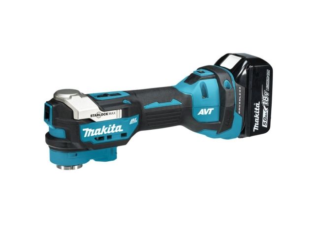 Аккум. многофункциональный инструмент (реноватор) MAKITA LXT DTM 52 RTJX1 MAKPAC (18.0 В, 2 акк., 5.0 А/ч, Li-Ion, 20000 об/мин)