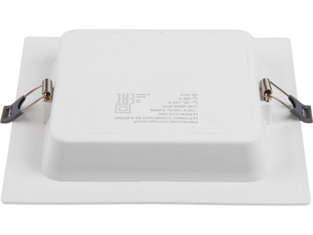 Светильник светодиодный встраиваемый квадрат 12 Вт 4000К, IP44 RS-S LEIDEN ELECTRIC (174*174 мм)