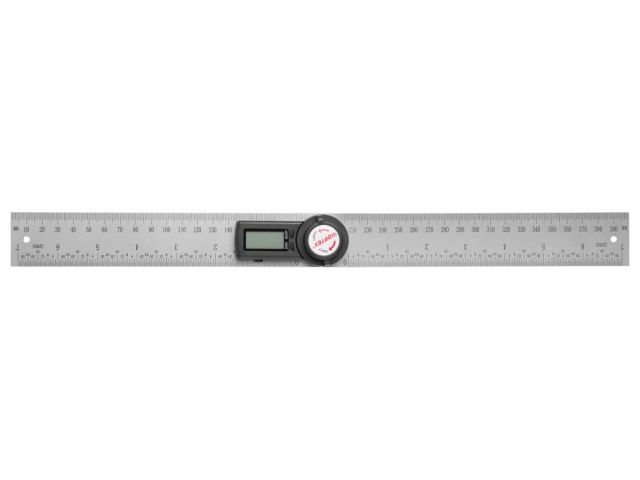 Угломер-линейка электронный WORTEX DAR 2000 в кор. +-0,2°, 200 мм