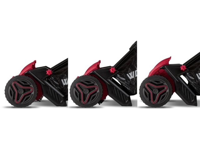 Собиратель листьев механический WORTEX HLS 5310 в кор. шир. 53 см., выс. 5-40 мм. (Ручной привод, регулировка высоты, мусоросборник 100 л.)