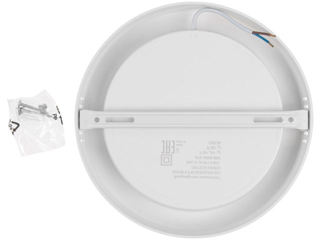 Светильник светодиодный накладной круг 18 Вт 4000К, IP44 SFS-R LEIDEN ELECTRIC (ф 224 мм)