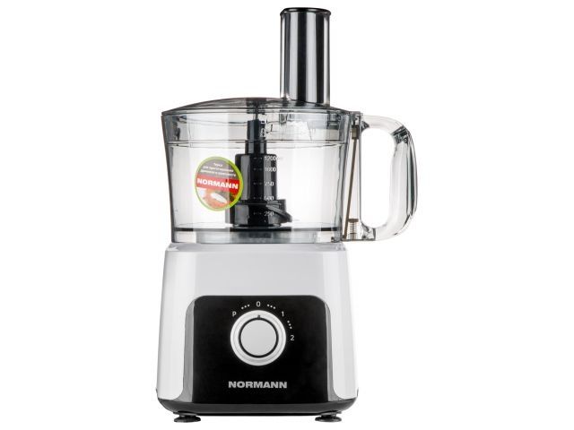 Кухонный комбайн NORMANN AFP-949 (ОТГРУЗКА ТОЛЬКО ПО ЭТН/ЭТТН | 1000 Вт; регул.скор.; 9 функций; чаша чоп. 2 л; терка для драников)