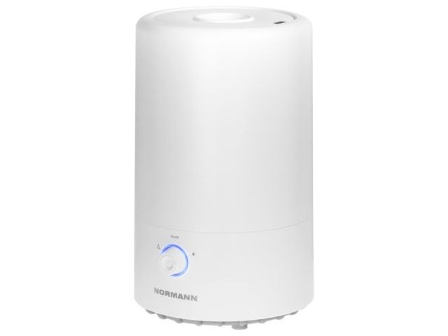 Увлажнитель воздуха NORMANN AUH-022 (25 Вт; 4 л; произв. 280 мл/ч; площадь 30 кв.м; верх заливка)