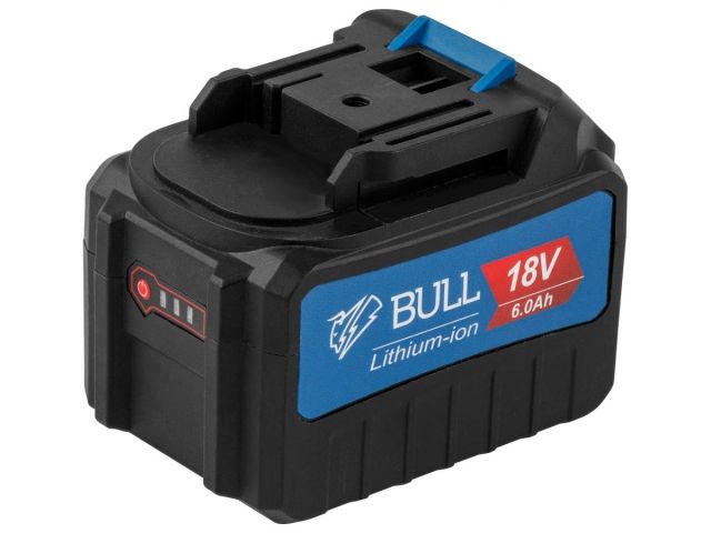 Аккумулятор BULL AK 6001 18.0 В, 6.0 А/ч, Li-Ion XLTpro (18 В, 6 А*ч, Li-ion)