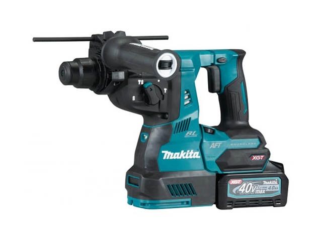 Аккум. перфоратор MAKITA XGT HR 001 GM 201 MAKPAC (ОТГРУЗКА ТОЛЬКО ПО ЭТН/ЭТТН | 40.0 В, 2 акк., 4.0 А/ч Li-Ion, 2.8 Дж, вес 1.9 кг,)