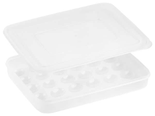 Контейнер для хранения яиц, 30 ячеек, прозрачный, PERFECTO LINEA