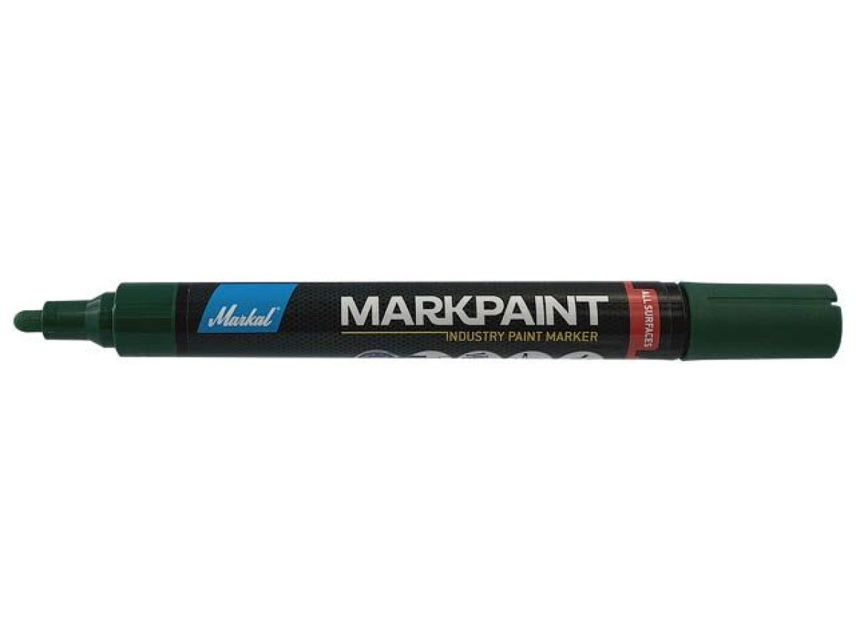 Маркер промышл. перманентный на основе жидк. краски MARKAL MARKPAINT ЗЕЛЕНЫЙ