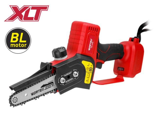 Аккум. мини-пила WORTEX CEC 2518 ALL1 XLT в кор. ALL1 XLT SOLO БЕСЩЕТ., 18 В, 10 см (шина 10 см (4"), 1/4", 3 мм)